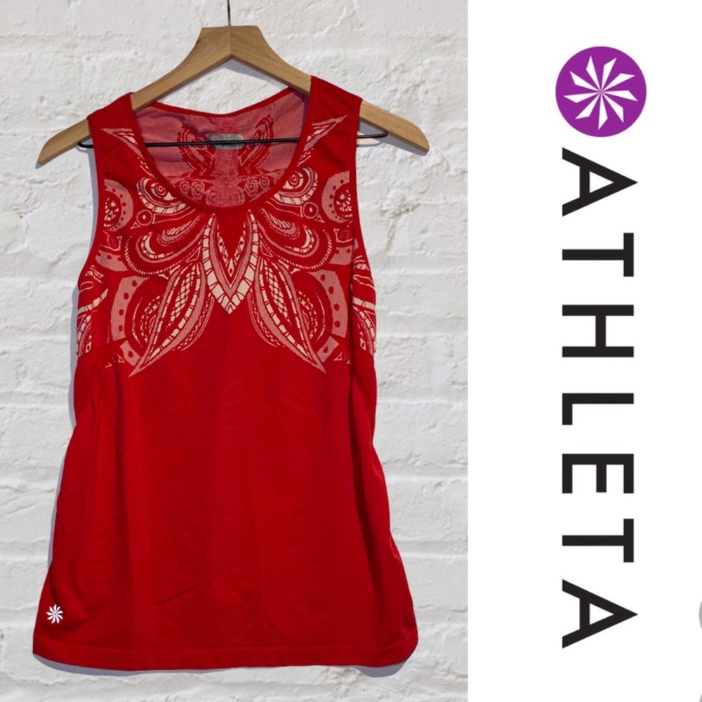 ATHLETA Women’s Size L Tank Top Shirt Workout EUC